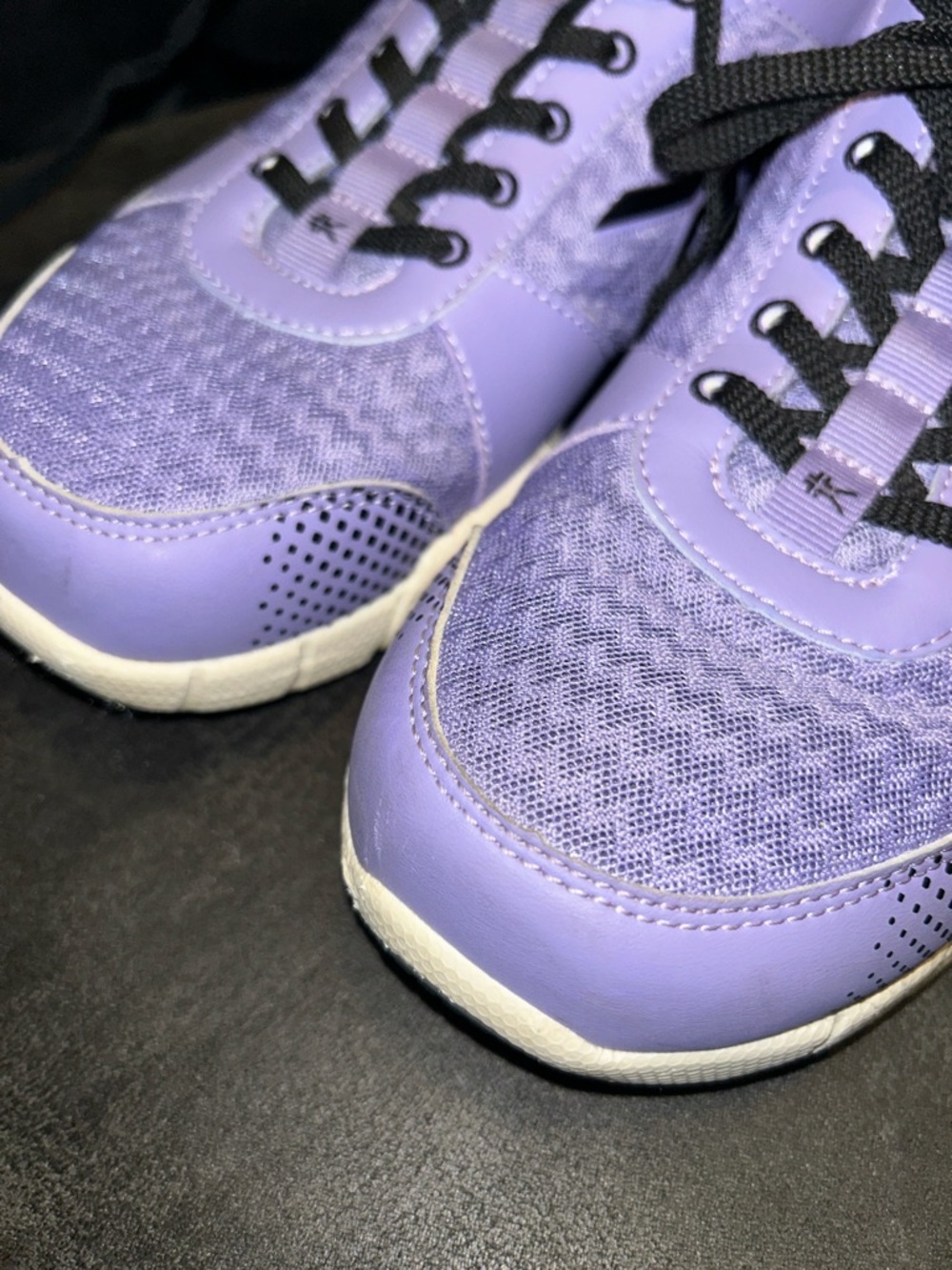 Kuru Quantum 2 Lavender Black Athletic Comfort Ergonomic Sneakers Women’s 10 - Picture 15 of 16